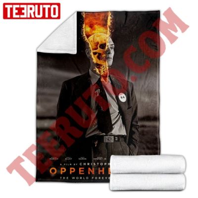 Oppenheimer Movie ∙ Oppenheimer Trailer Fleece Blanket