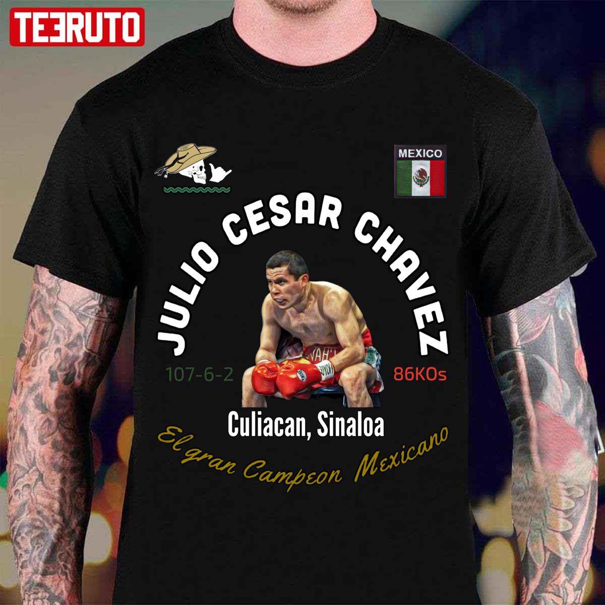 Origins J Cesar Chavez Logo Unisex T-Shirt