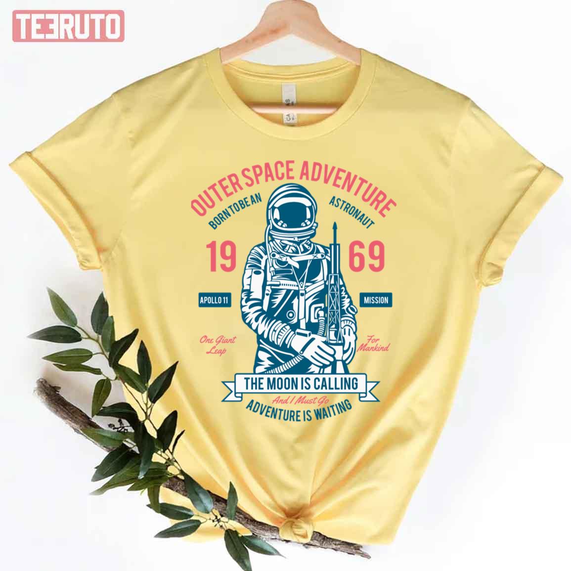 Outer Space Adventure 1969 For All Mankind Unisex T-Shirt