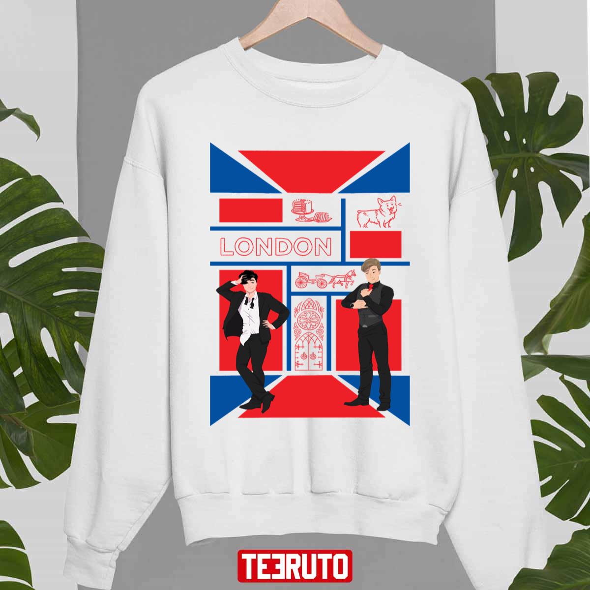 Paint The Town Red White And Blue Unisex Sweatshirt