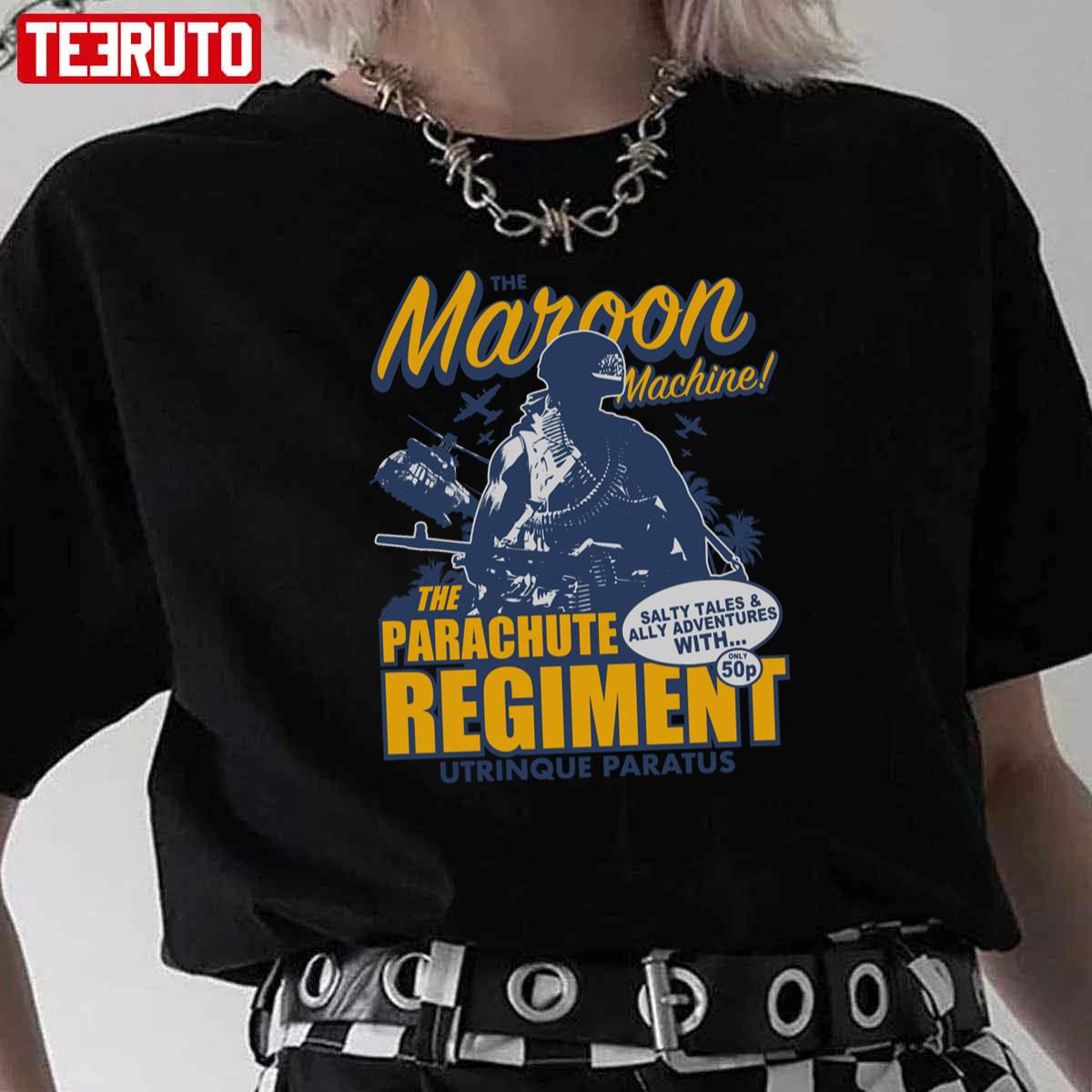 Parachute Regiment Maroon Unisex T-Shirt