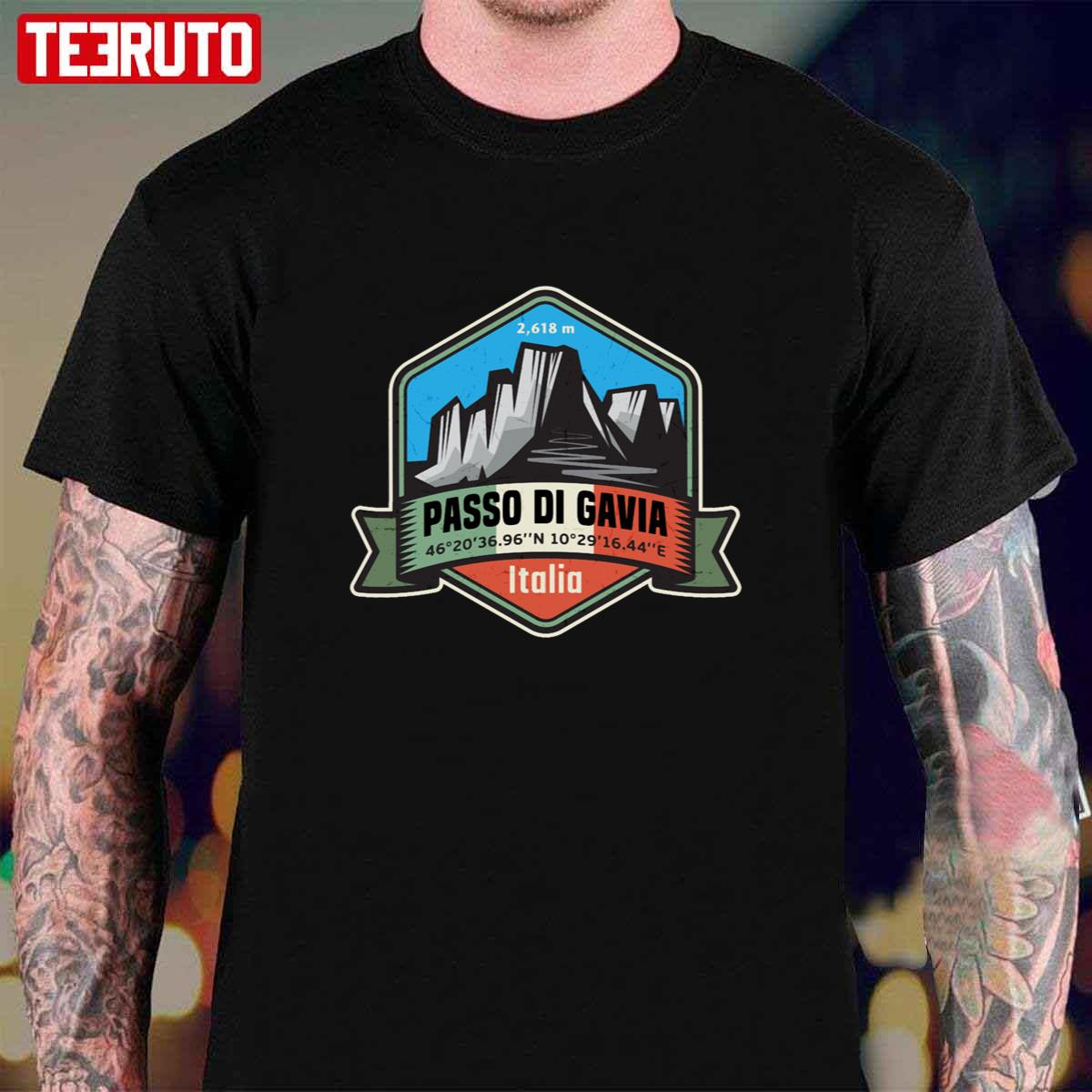 Passo Di Gavia Italy Unisex T-Shirt