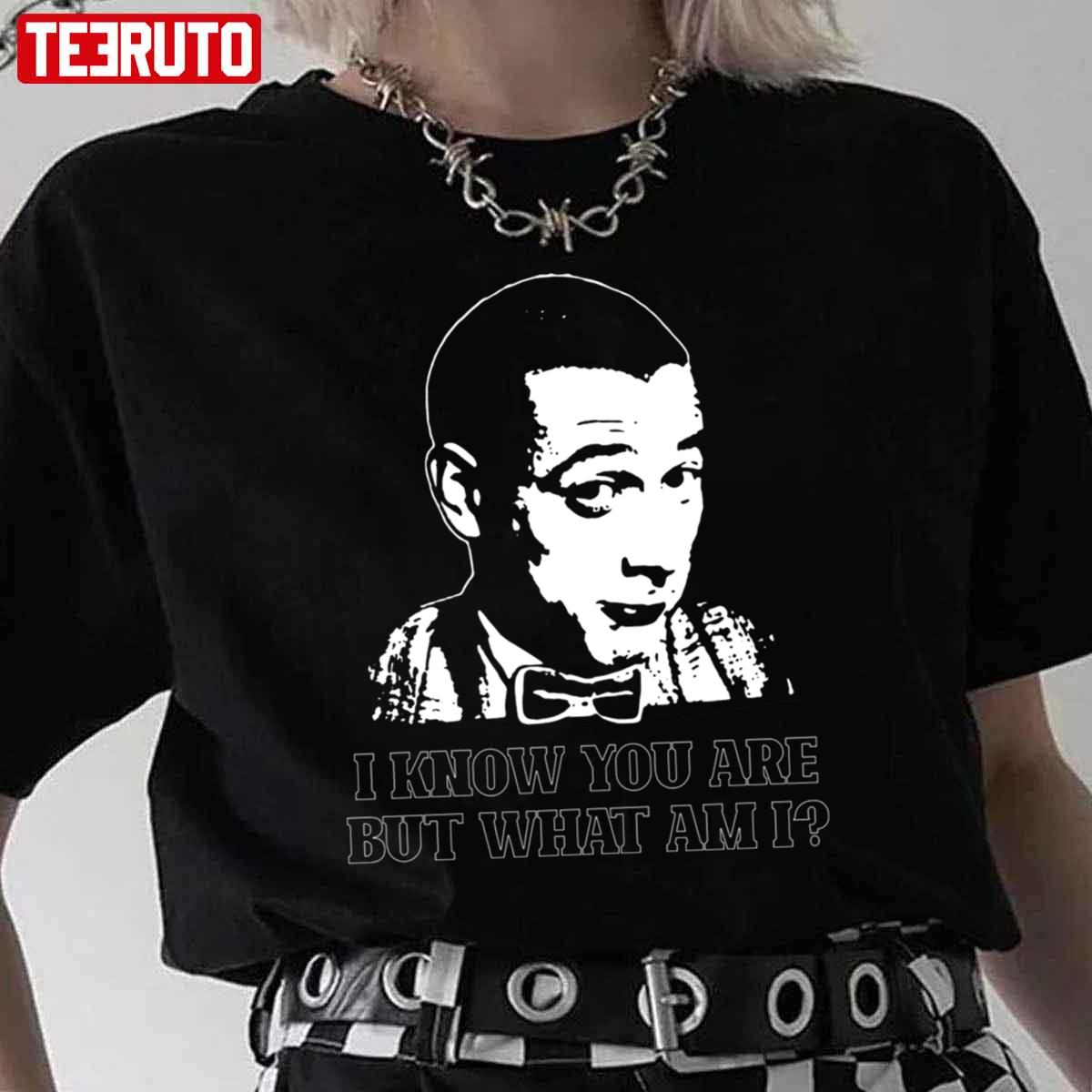 Paul Design Reubens I Know You Are But What Am I Unisex T-Shirt