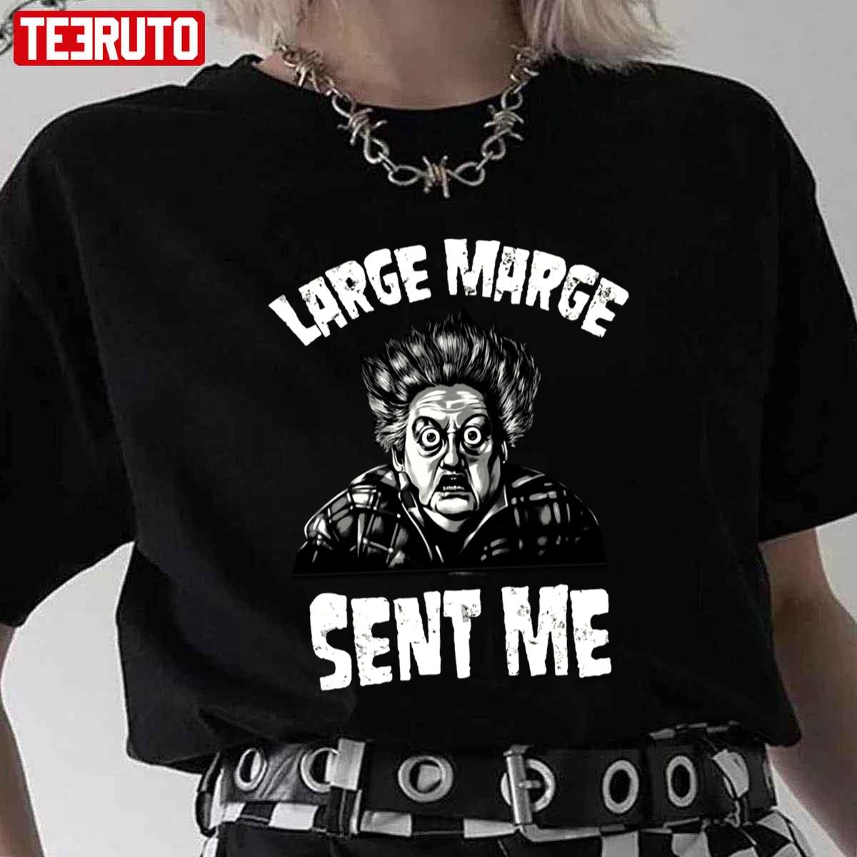 Pee Wee Herman Dent Me Large Marge Unisex T-Shirt