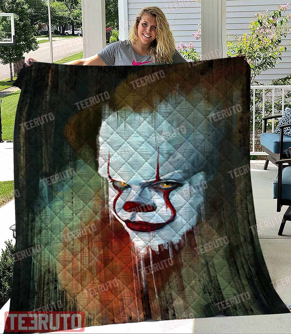 Creepy Clown Quilted Round Mat GFTOHD11444