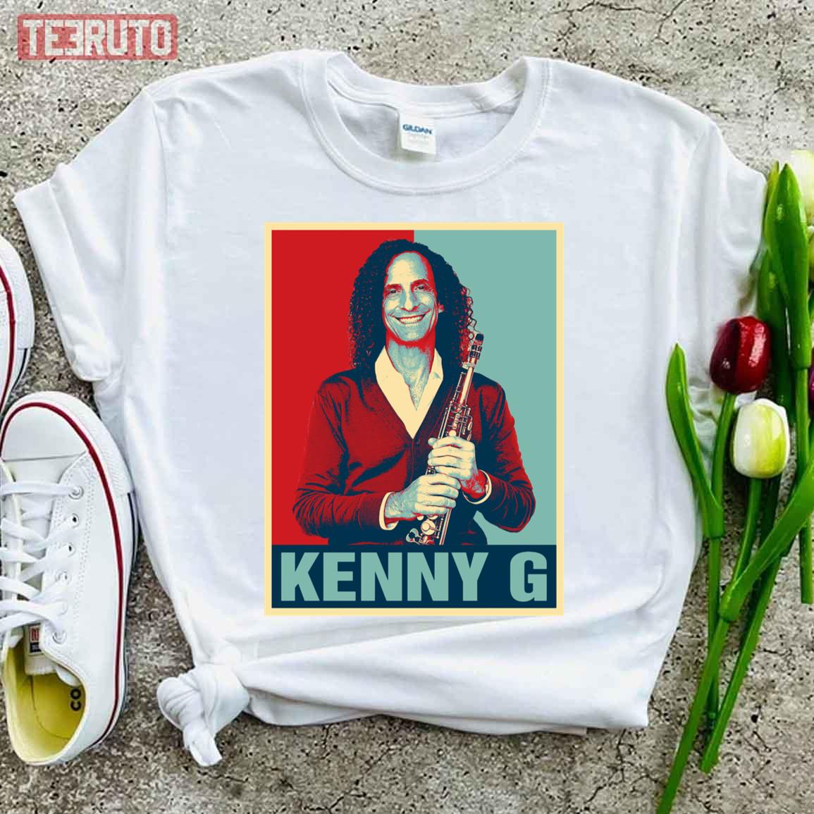 Retro Hope Style Kenny G Graphic T-Shirt - Teeruto