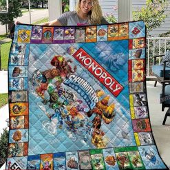 Skylanders Monopoly Quilt Blanket