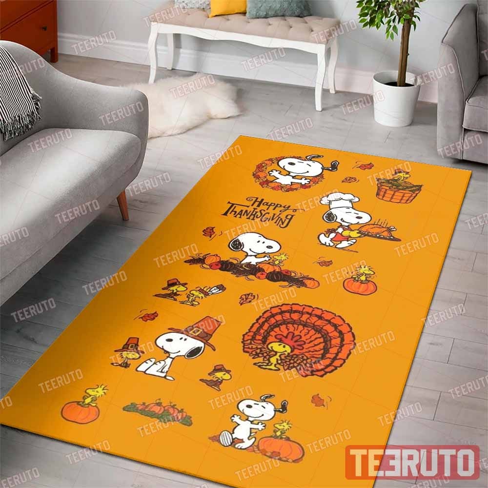 Snoopy’s Thanksgiving Rug