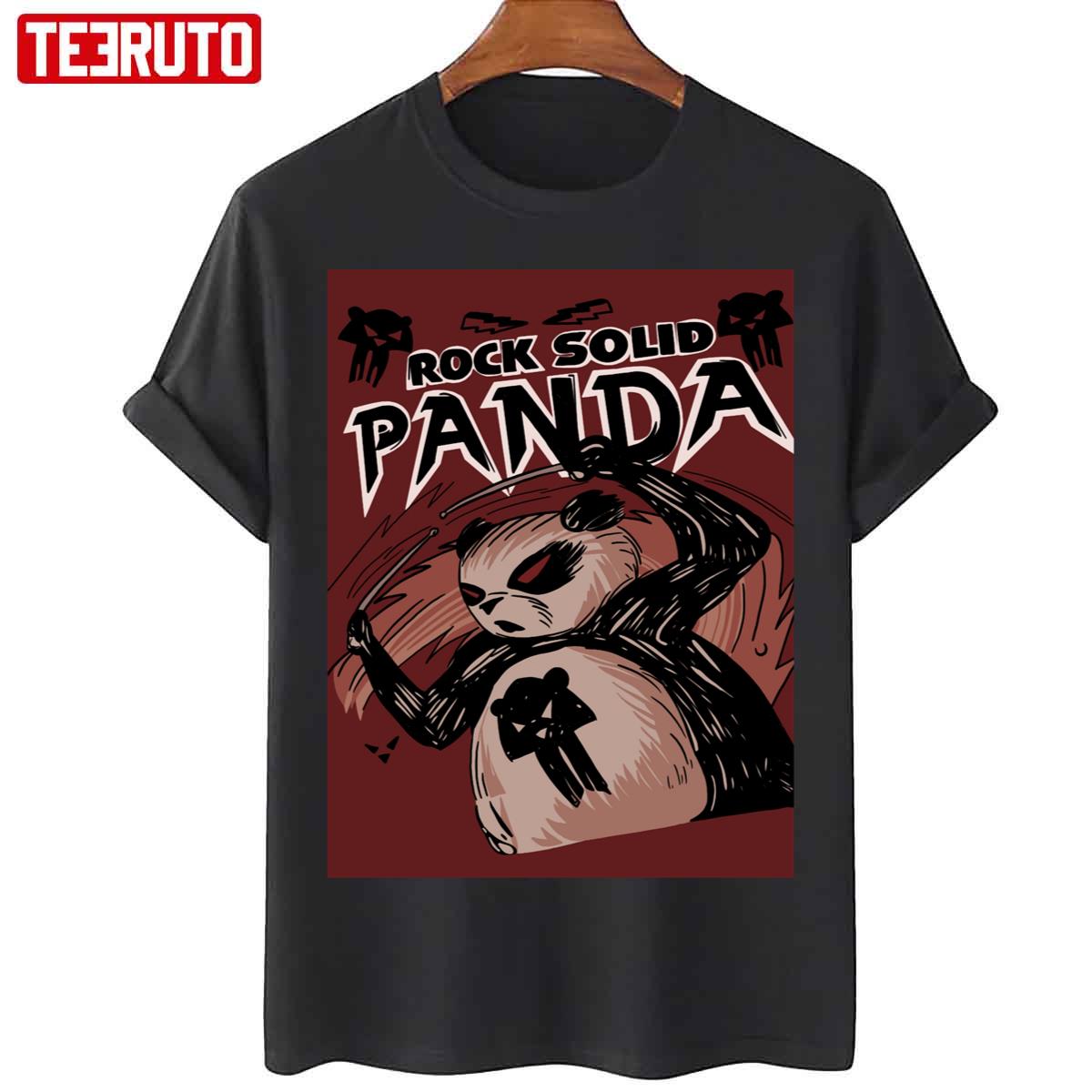 Solid Panda Colors Unisex T-Shirt