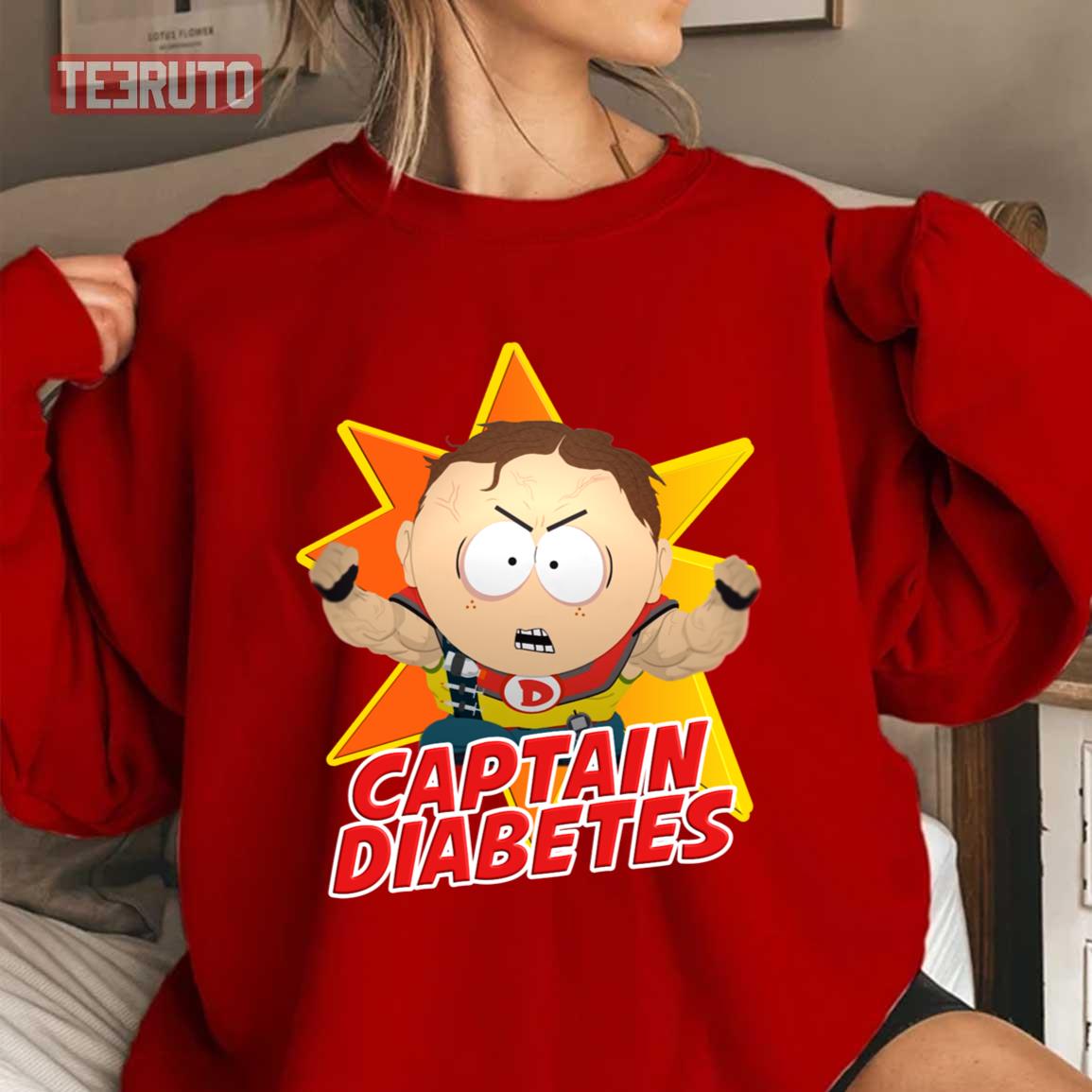 South Park Captain Diabetes Scott Malkinson Unisex Sweatshirt