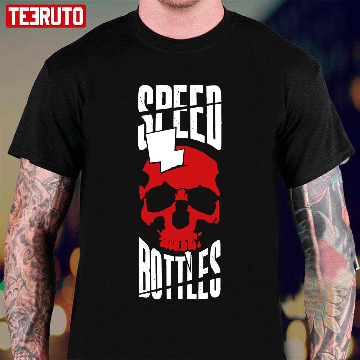 Speedbottles Skull Flash Unisex T-Shirt