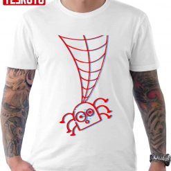 Spider Glitch Halloween Unisex T-Shirt