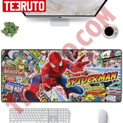 Spiderman Collage Comic Marvel Mousepad