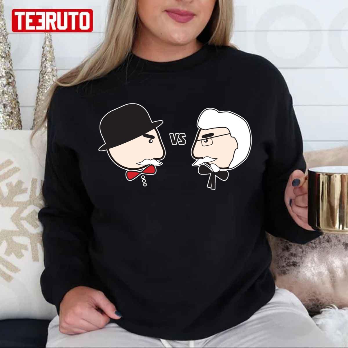 Spy Vs Fry Chibi Cartoon Spy Vs Spy Unisex Sweatshirt