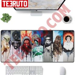 Star Wars May The 4th Be With You Art Mousepad