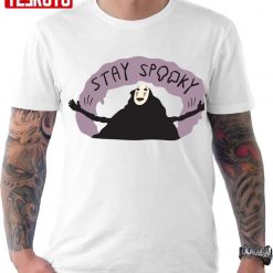 Stay Spooky Faceless Halloween Unisex T-Shirt