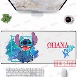 Stitch Ohana Hawaii Mouse Mat