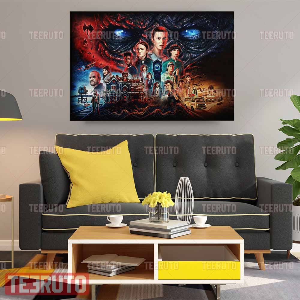 Stranger Things 4 Landscape Canvas