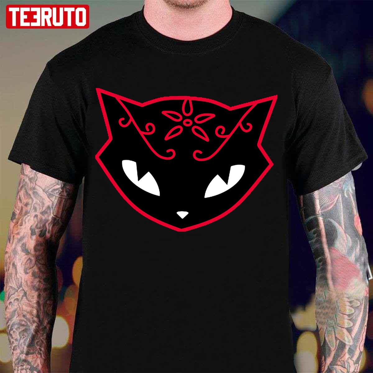 Symbol Emily The Strange Black Cat Unisex T-Shirt