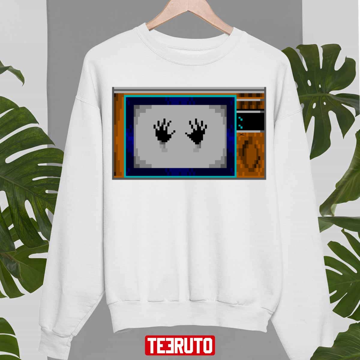 The Ghost In The Tv Poltergeist Unisex Sweatshirt