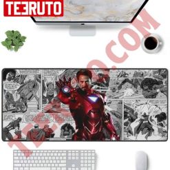 The Ironman Movie Rdj Robert Downey Marvel Avengers Mousepad