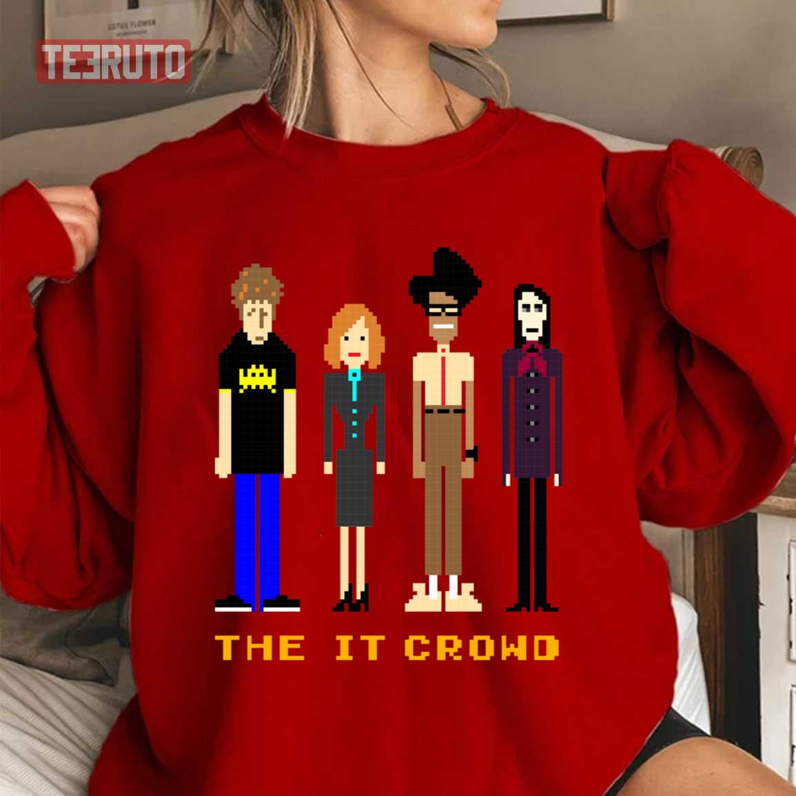 The It Crowd Pixels Unisex Sweatshirt