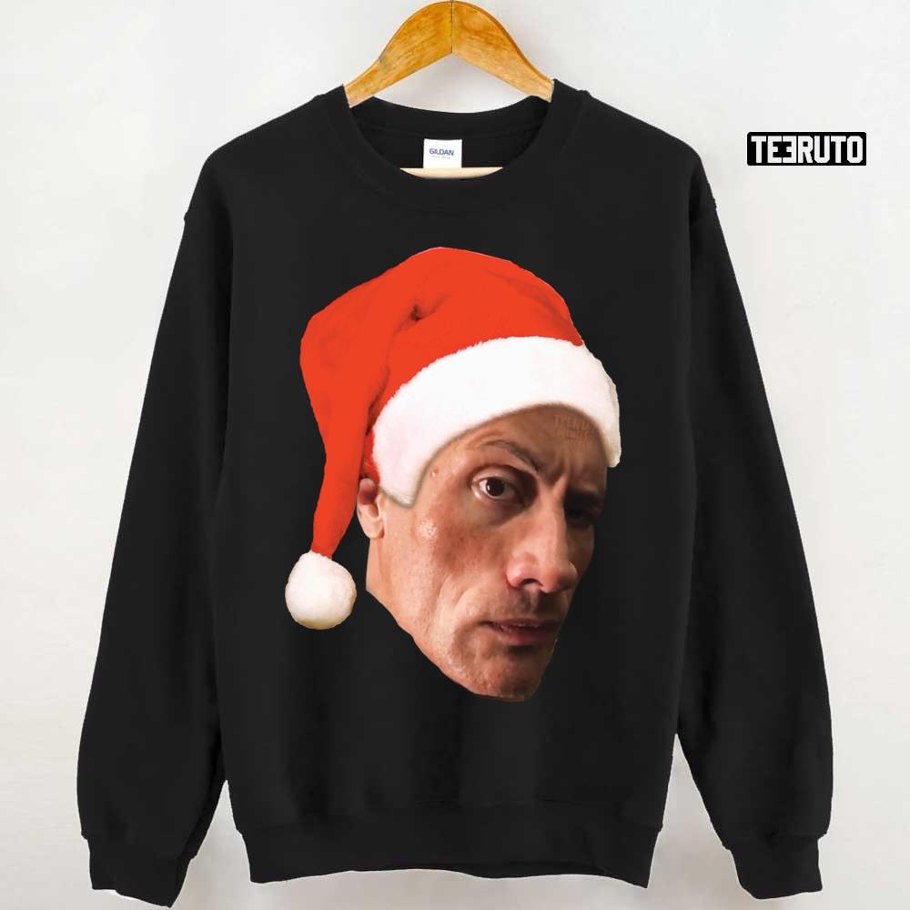 The rock eyebrow raise Sus Christmas meme - The Rock Eyebrow Raise Sus Meme  - T-Shirt