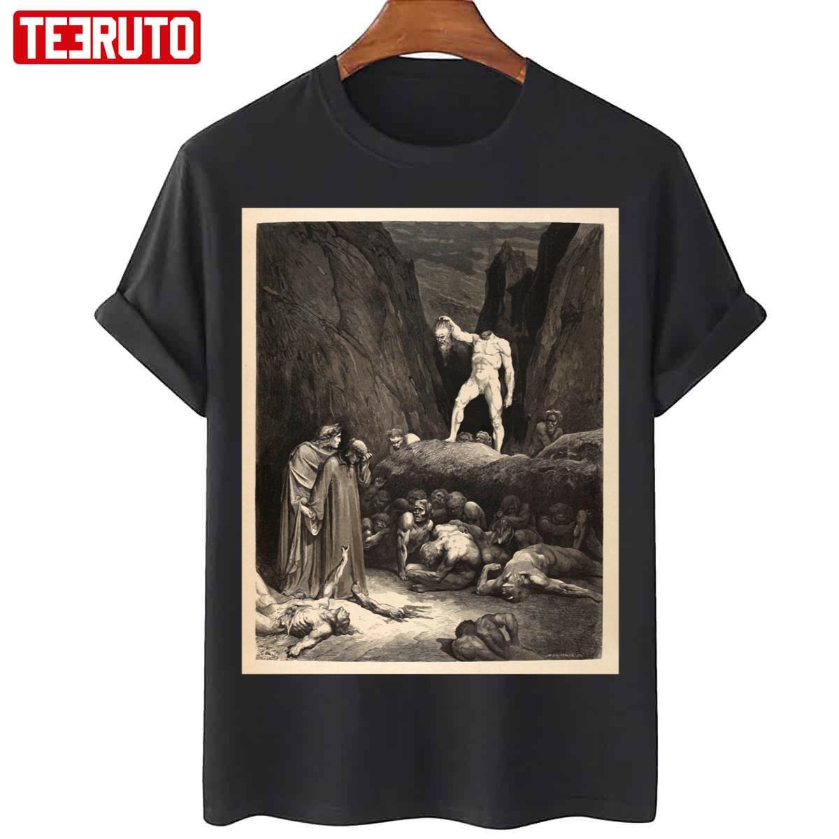 The Severed Head Of Bertrand De Born Speaks To Dante Unisex T-Shirt