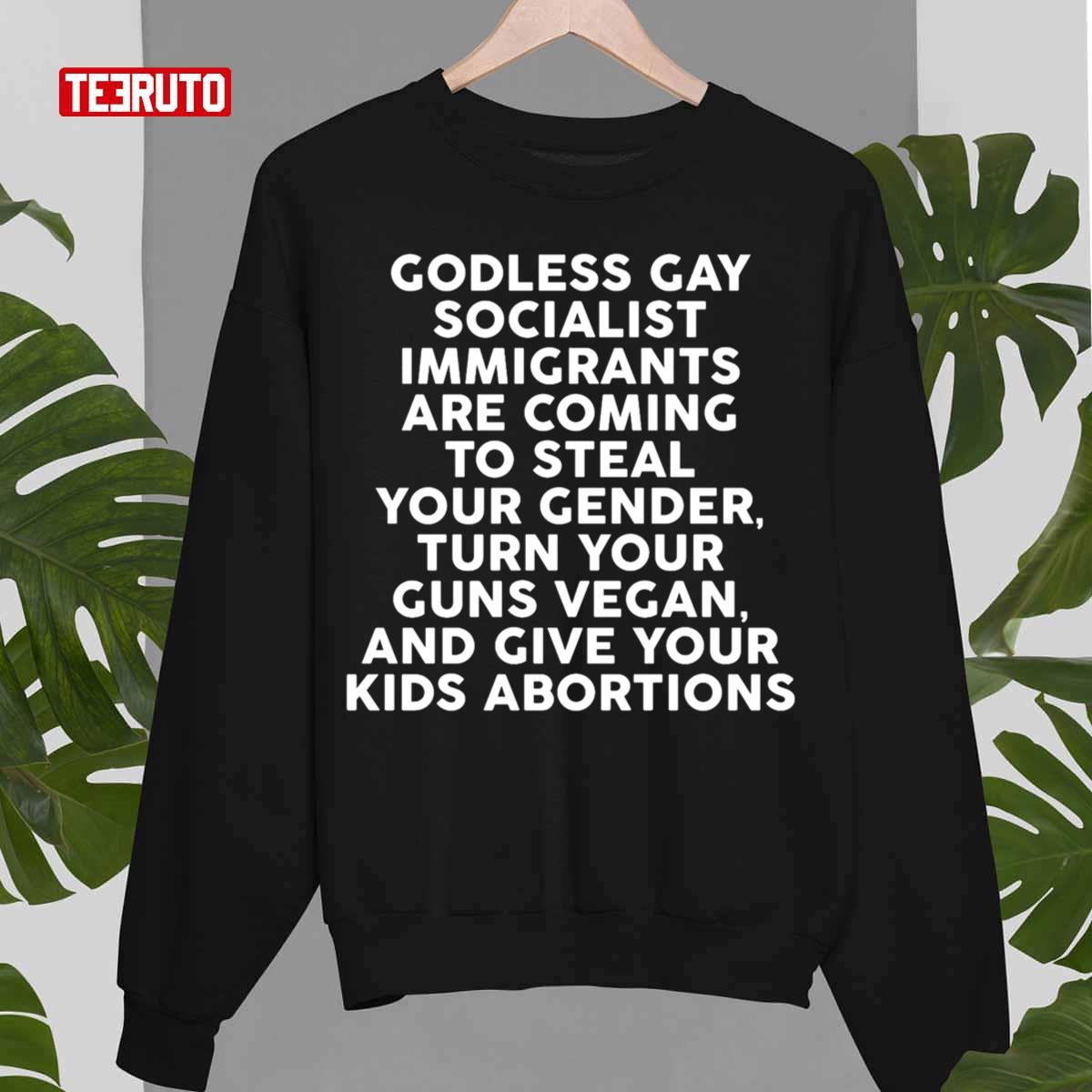 The Things You Fear The Most Godless Unisex Sweatshirt