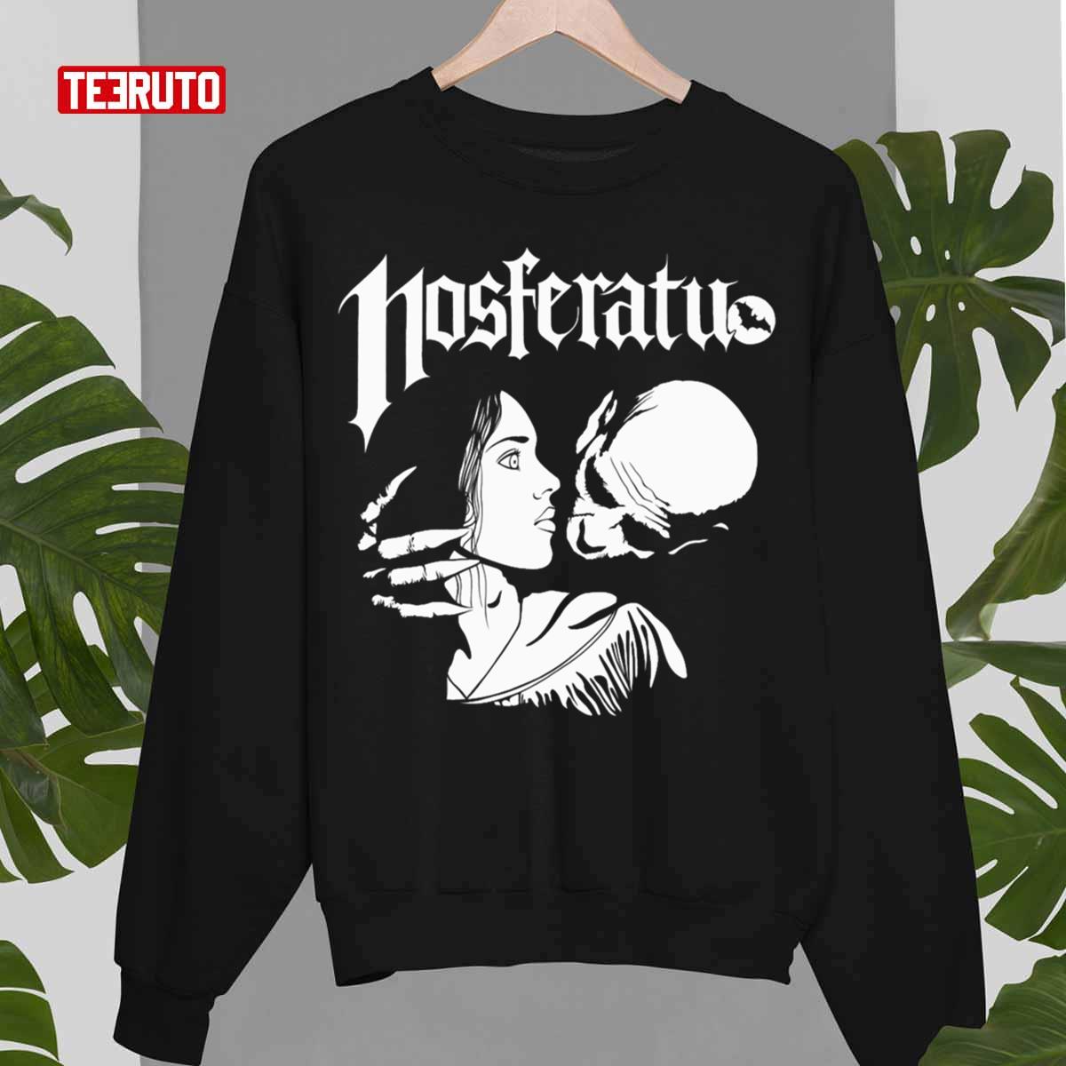 The Vampire White Nosferatu Unisex Sweatshirt