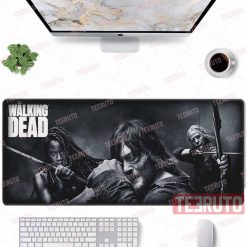 The Walking Dead Bnw Graphic Mouse Mat