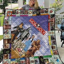 The Wizard Of Oz Monopoly Quilt Blanket