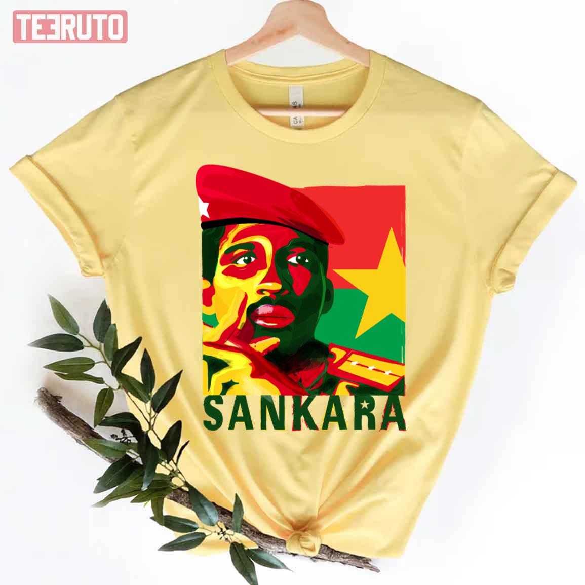 Thomas Sankara Nation Flag Unisex T-Shirt