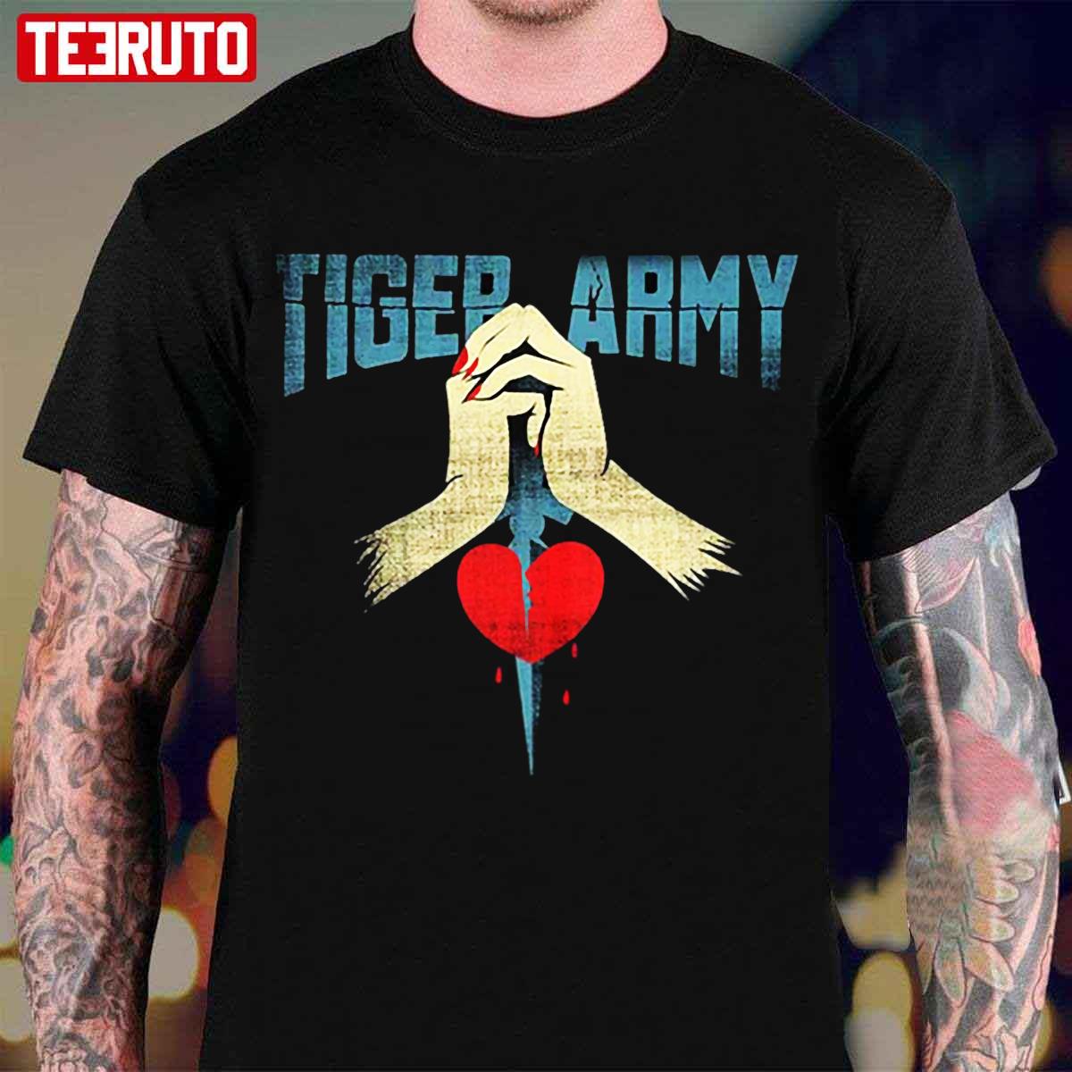 Tiger Army Band Genre Alternatifindie Unisex T-Shirt