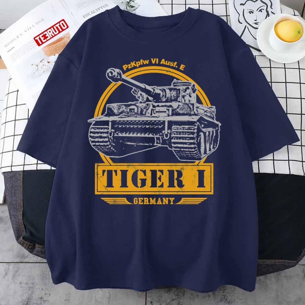 Tiger I Ww2 German Tank Unisex T-Shirt