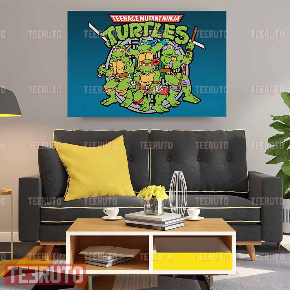 TMNT Teenage Mutant Ninja Turtles Landscape Canvas