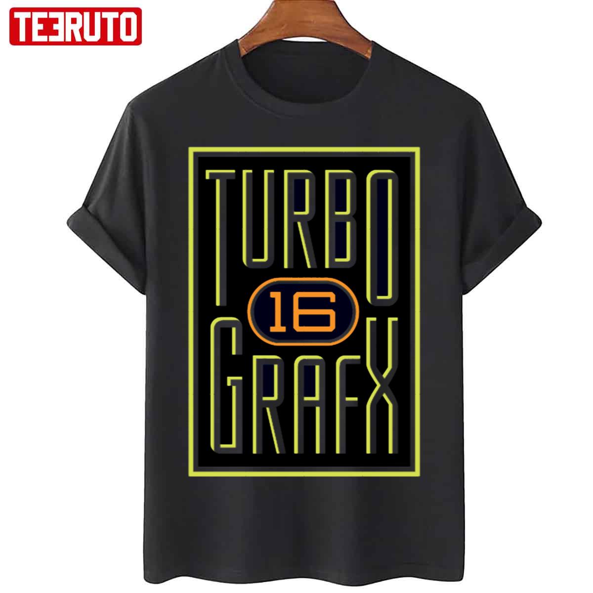 Turbografx 16 Logo Unisex T-Shirt