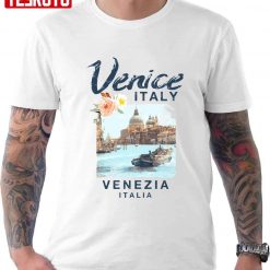 Venice Italy Venezia Italia Vintage Unisex T-Shirt