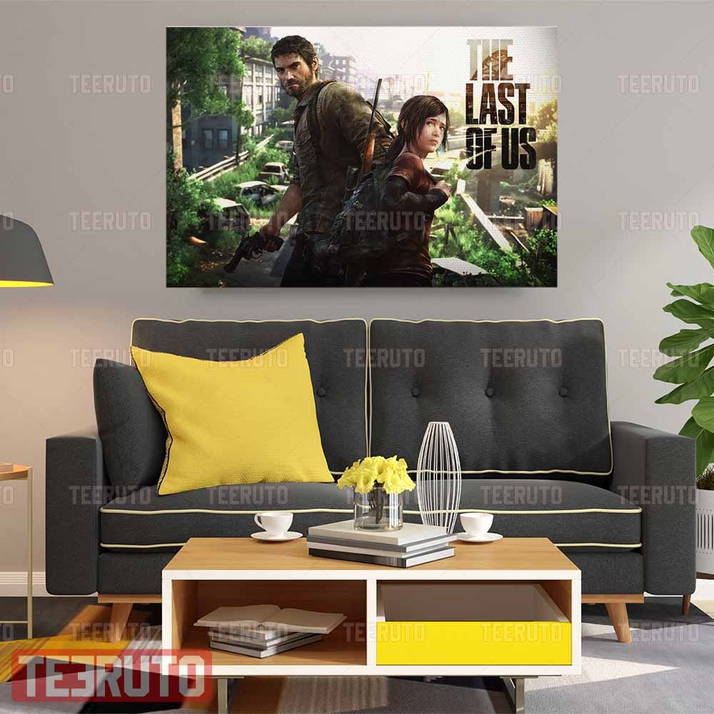 Video Game The Last Of Us Landscape Canvas