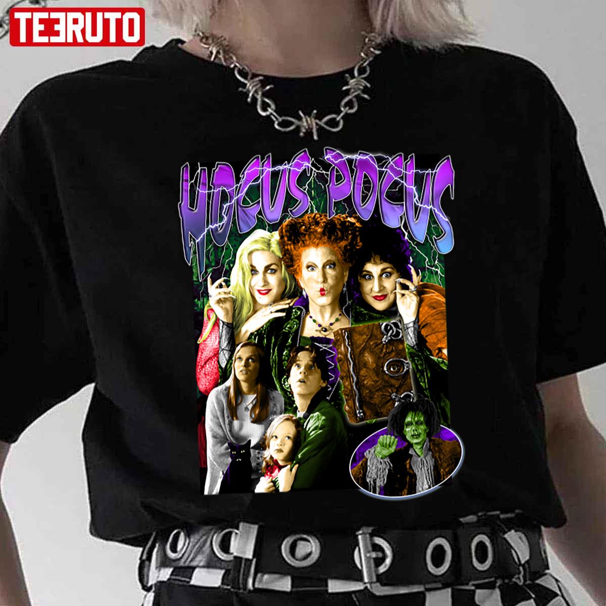 Vintage Hocus Pocus 90s Halloween Unisex T-Shirt