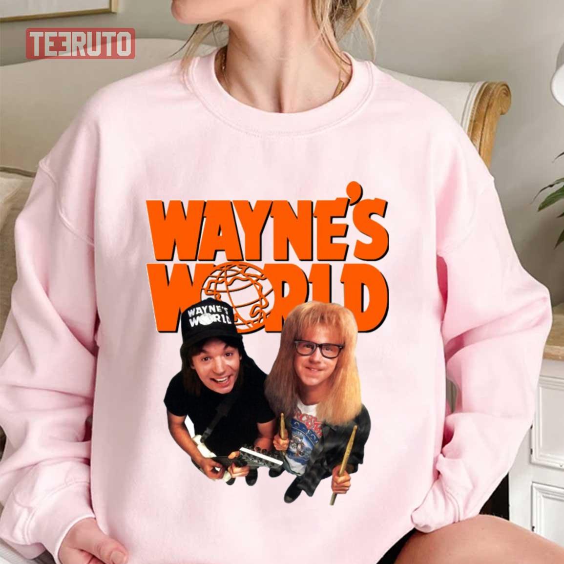 Vintage Waynes World Comedy Unisex Sweatshirt