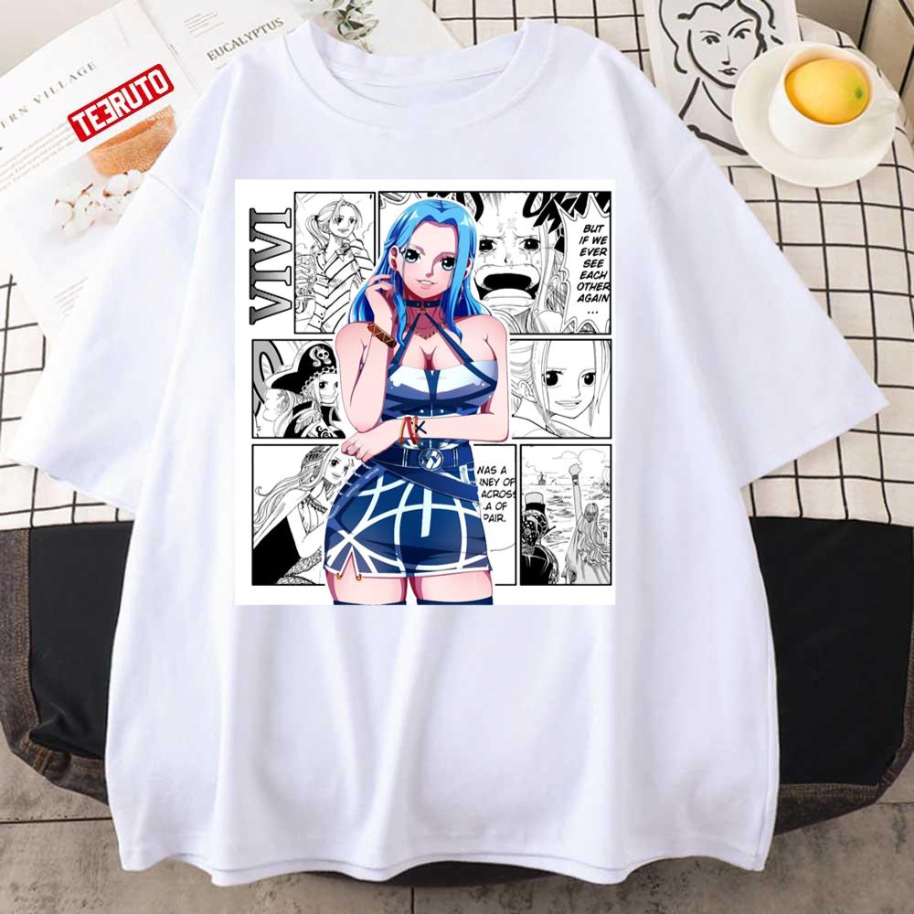 Vivi One Piece Manga Design Unisex T-Shirt