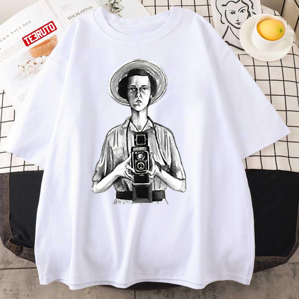 Vivian Maier Sand The Camera Unisex T-Shirt