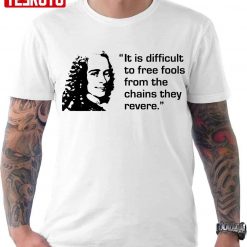 Voltaire On Freedom Unisex T-Shirt