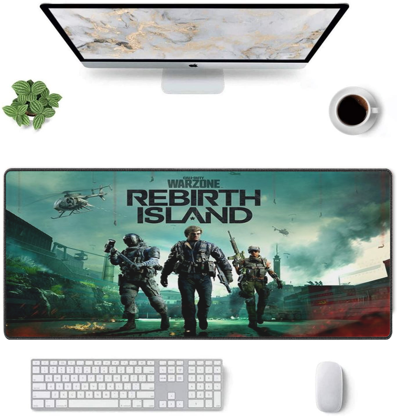 Warzone Rebirth Island Call Of Duty Mouse Pad