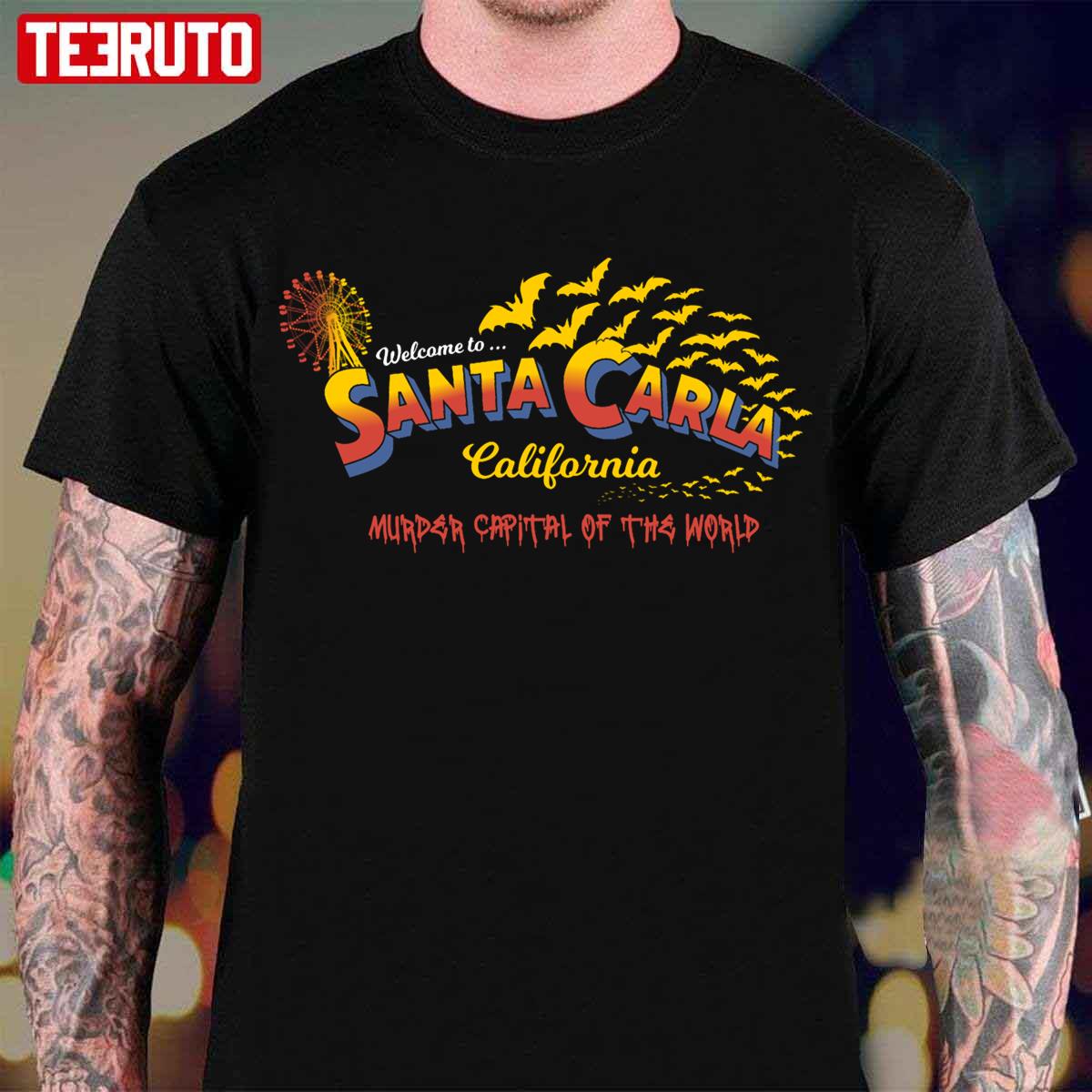 Welcome To Santa Carla Dusk Variant Halloween Unisex T-Shirt