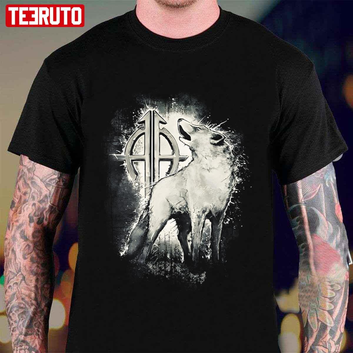 White Wolf Sonata Arctica Unisex T-Shirt