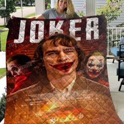 Why So Serious Joker Quilt Blanket