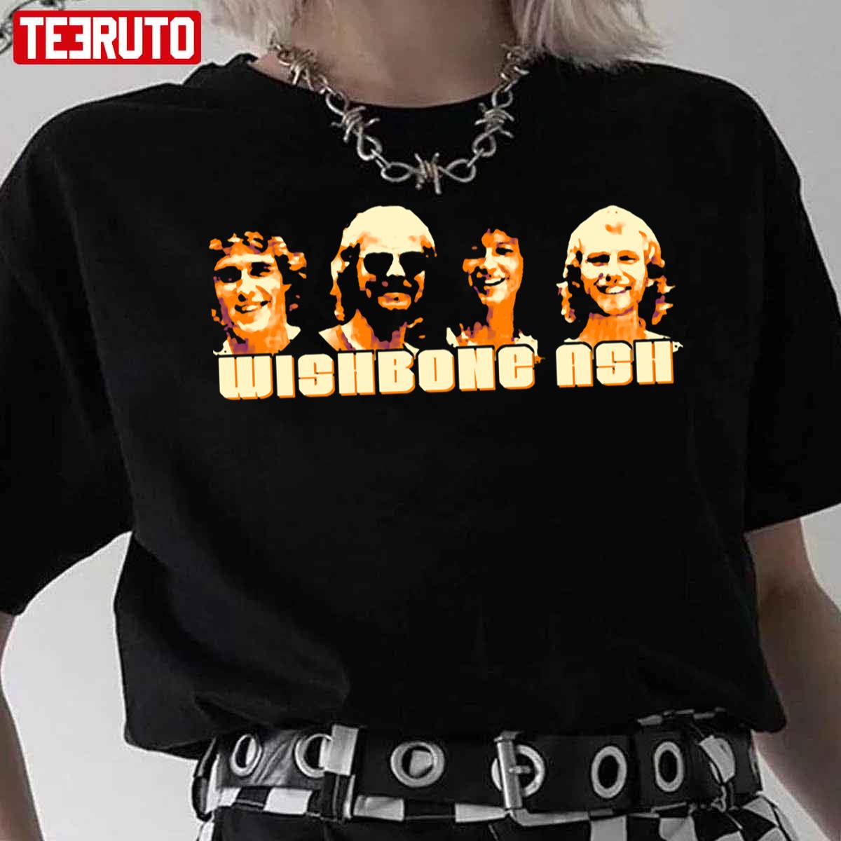 Wishbone Yellow Art Band Wishbone Ash Unisex T-Shirt