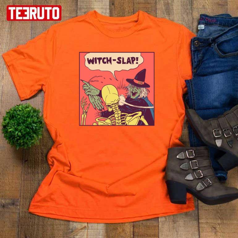 Witch Slap Halloween Unisex T-Shirt